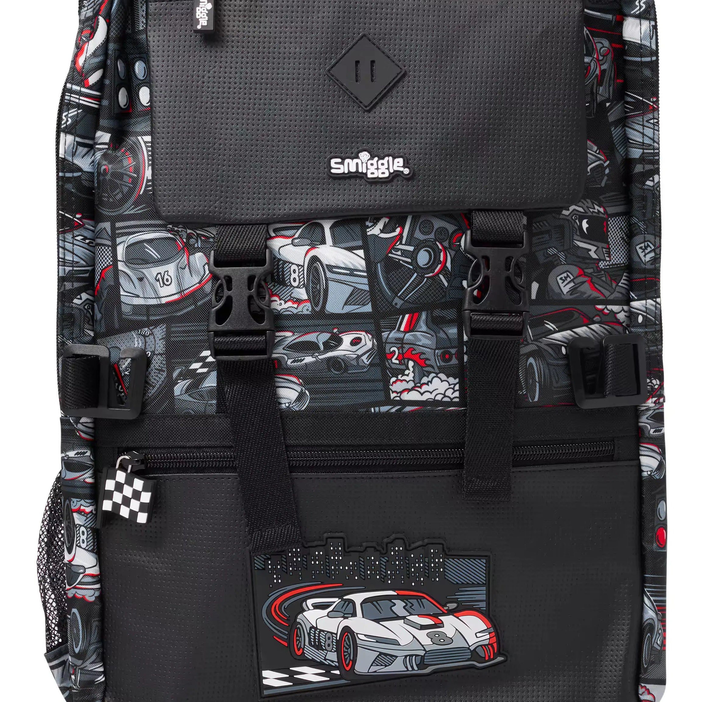 Smiggle - Limitless Ortaokul Sırt Çantası-Dinossi