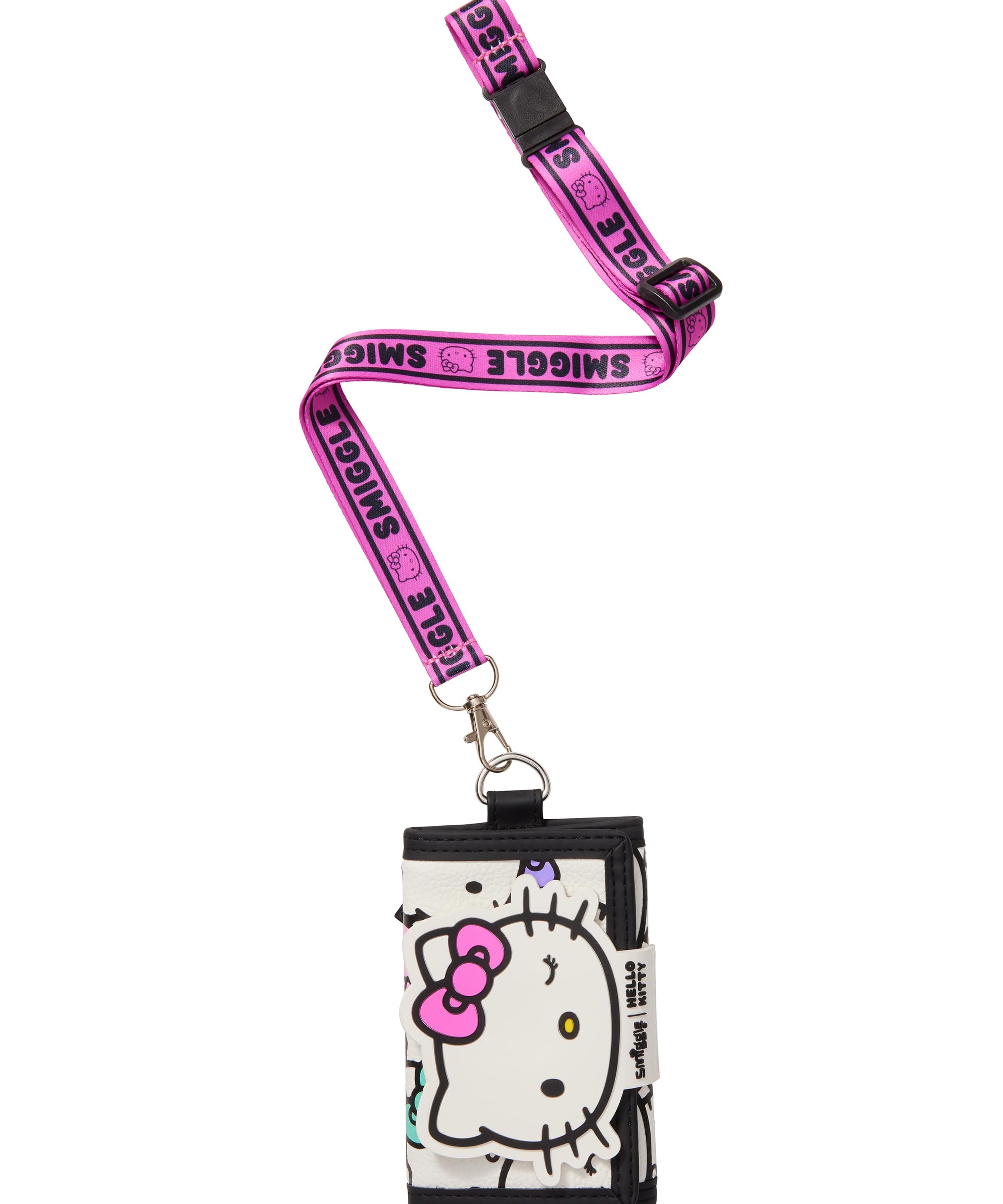Smiggle - Hello Kitty Boyun Askılı Çocuk Cüzdanı-Dinossi
