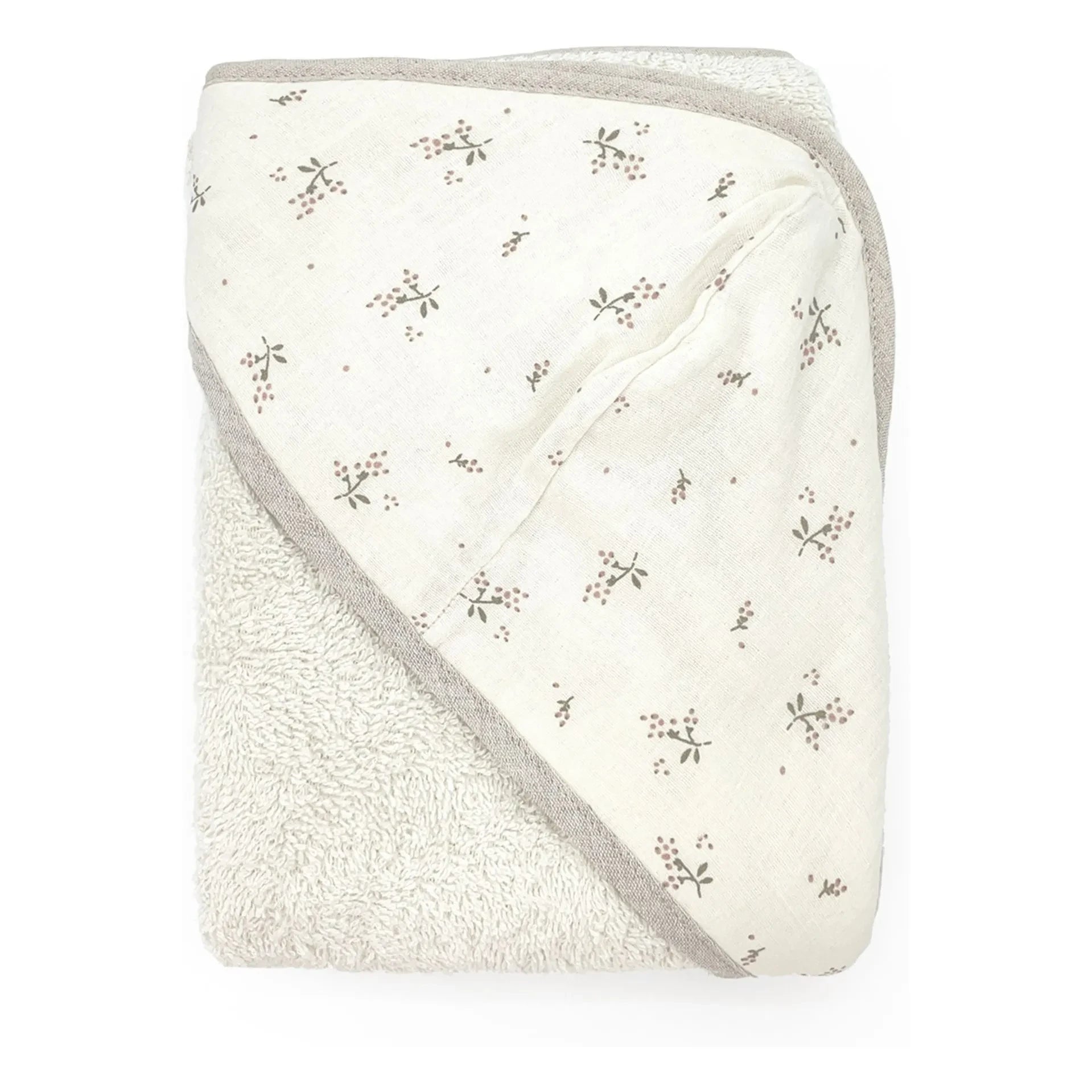 Babyshower - Roseberry banyo pelerini | Ekru