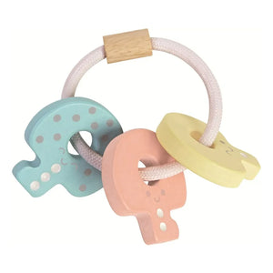 Plan Toys - Pastel Anahtarlık Çıngırağı