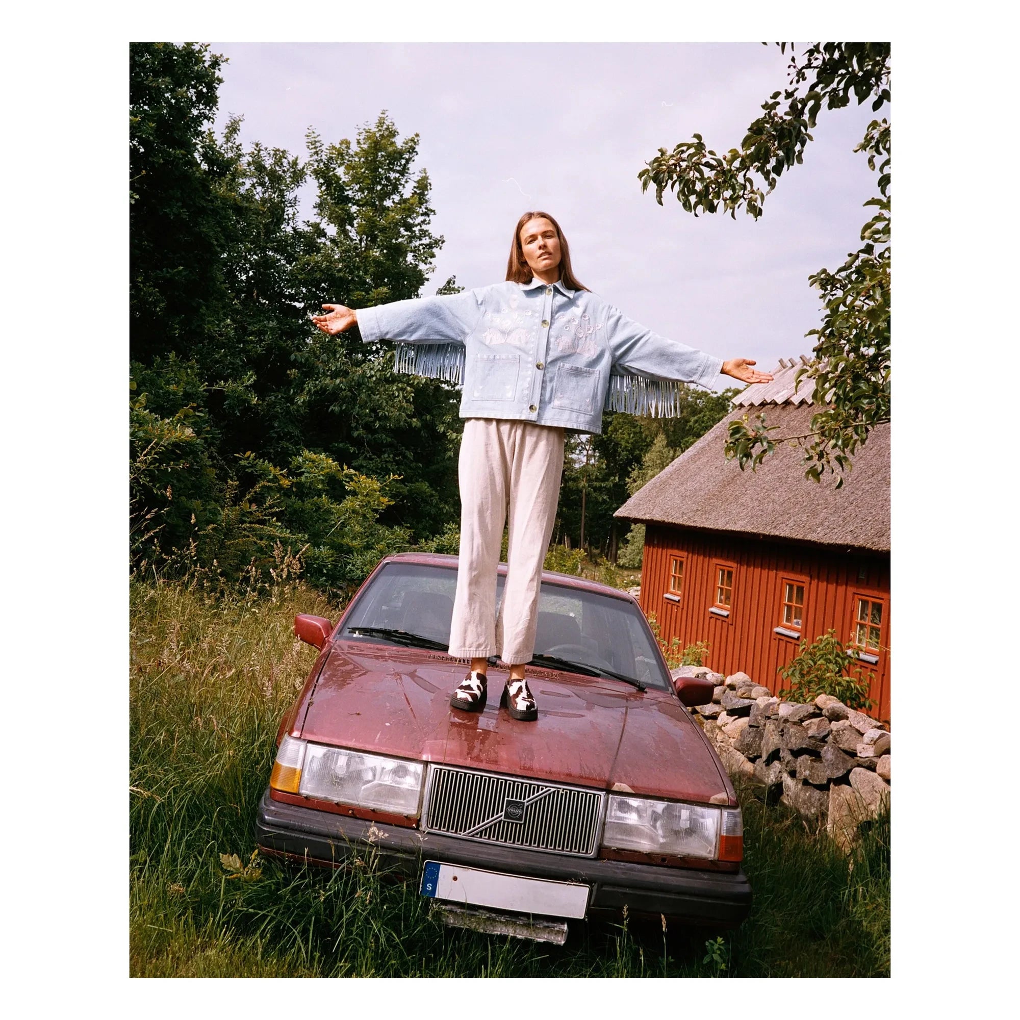 SISSEL EDELBO - Christer Denim Ceket | Mavi