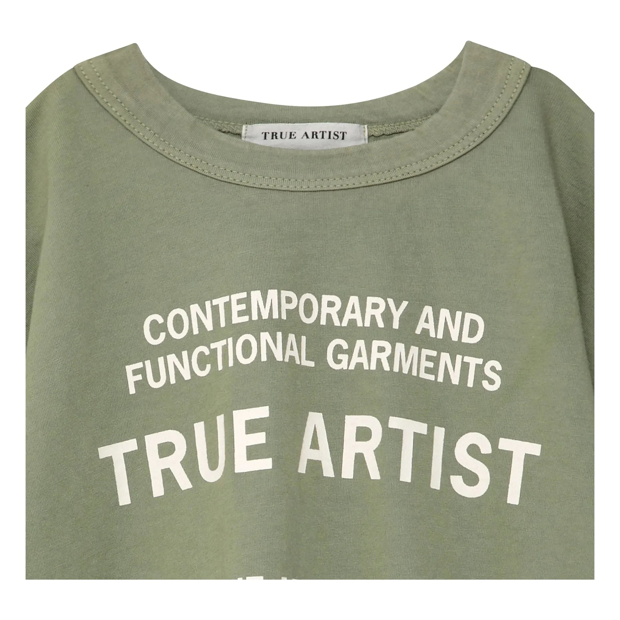True Artist - T-shirt N°1 Organik pamuk | Haki