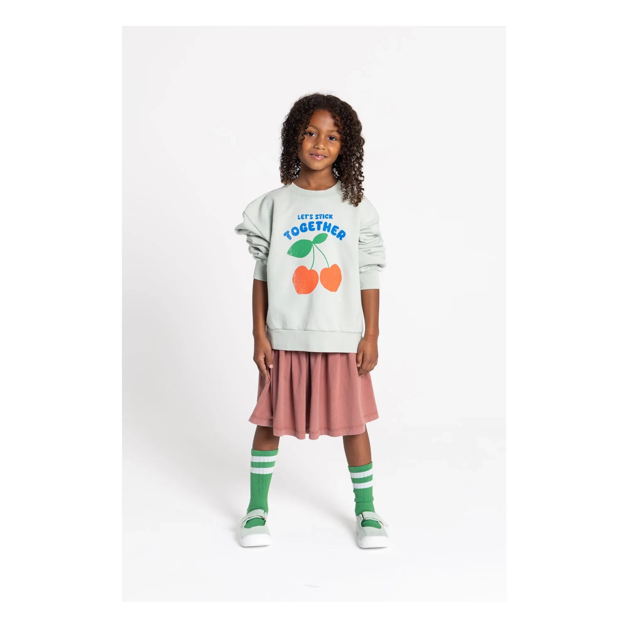 Smallable Kid - Flow Etek Jersey Organik Pamuk | Plum