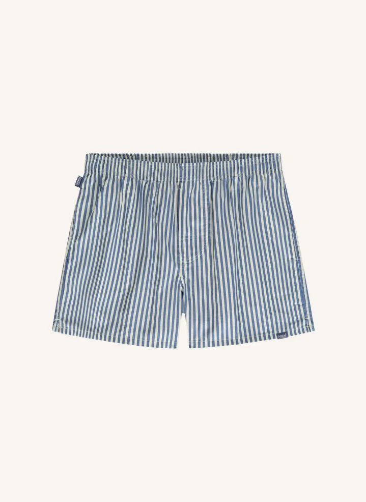 Pockies - Çizgili Boxer Şort | Mavi
