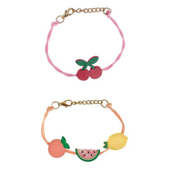 Rockahula Kids - 2’li Tutti Fruity Bileklik Seti | Pembe