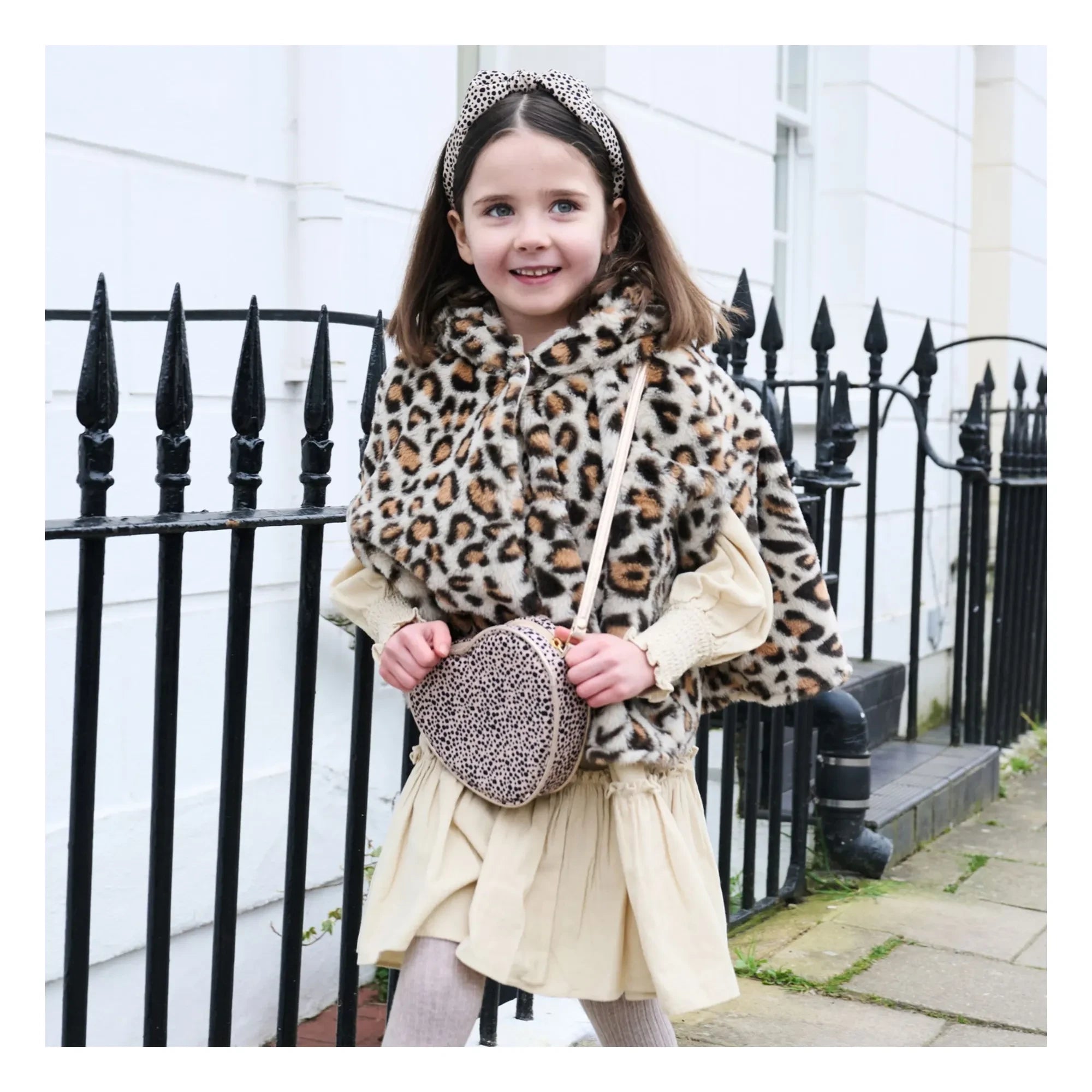 Rockahula Kids - Leopar Kalpli Çanta | Bej