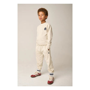 Tumble N'Dry - Oversize Seashore organik pamuk sweatshirt | Heather white