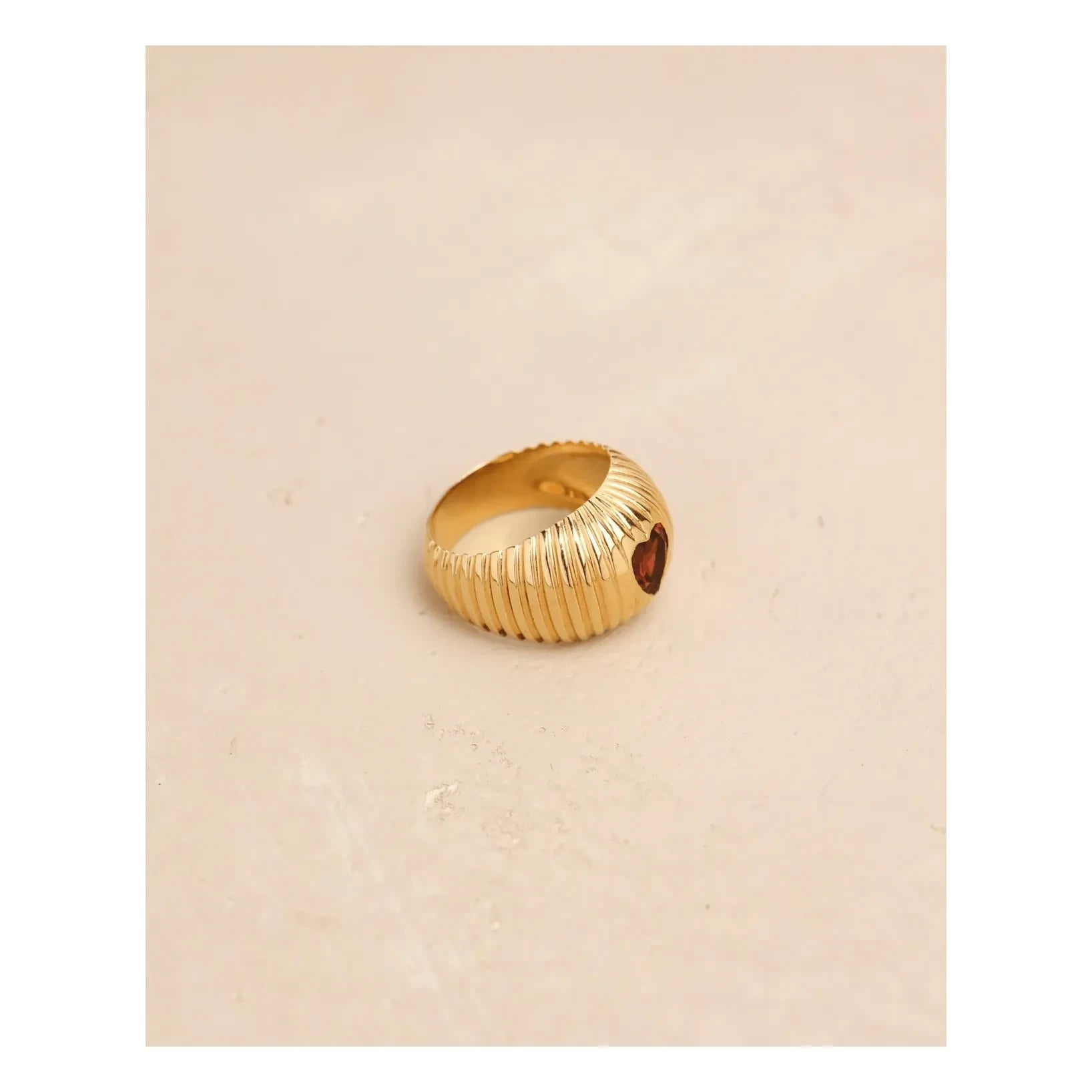 Tityaravy - Prema Garnet yüzük | Garnet