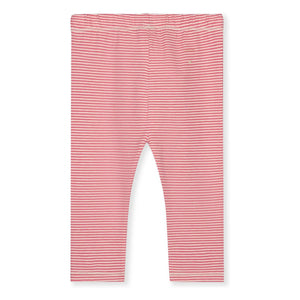 Gray Label - Çizgili Organik Pamuk Bebek Taytı | Fuşya