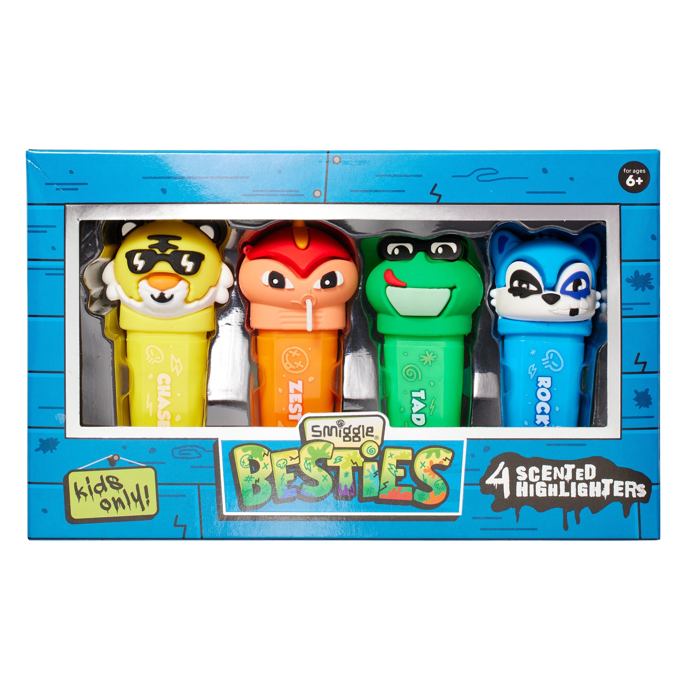 Smiggle - Besties Highlighter Kalem Seti-Dinossi