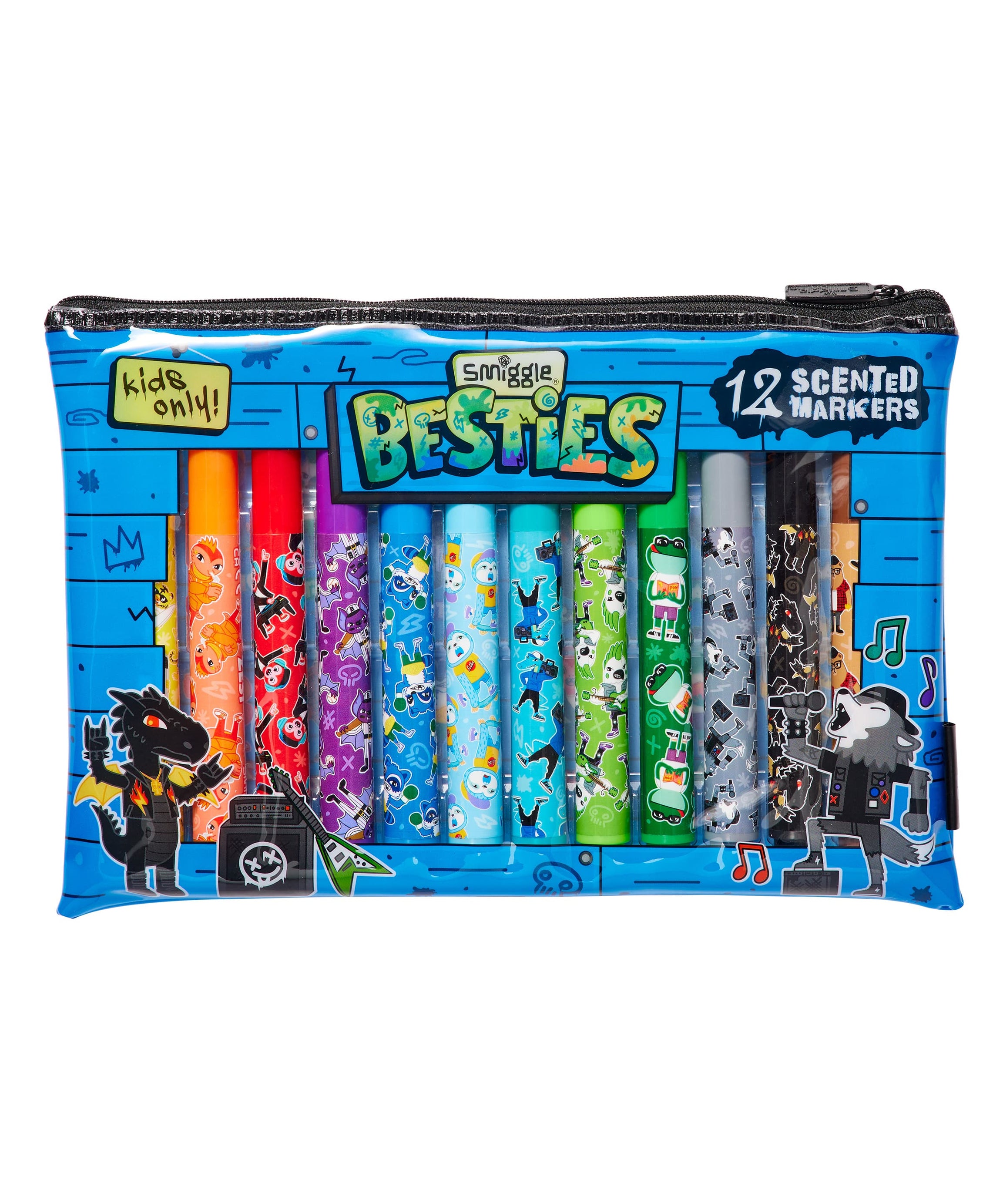 Smiggle - Besties Marker Kalem Seti-Dinossi