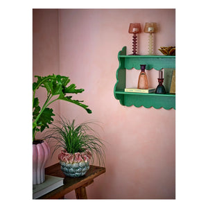 Bloomingville - Salla ahşap raf | Yeşil