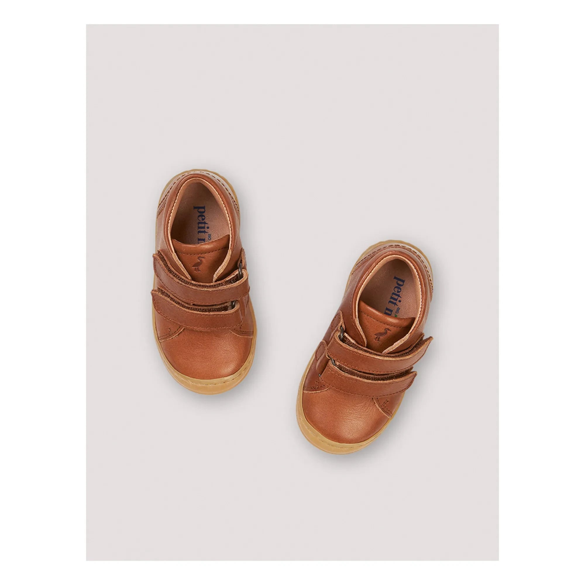 Petit Nord - Günlük Cırt Cırtlı Sneakers | Konyak
