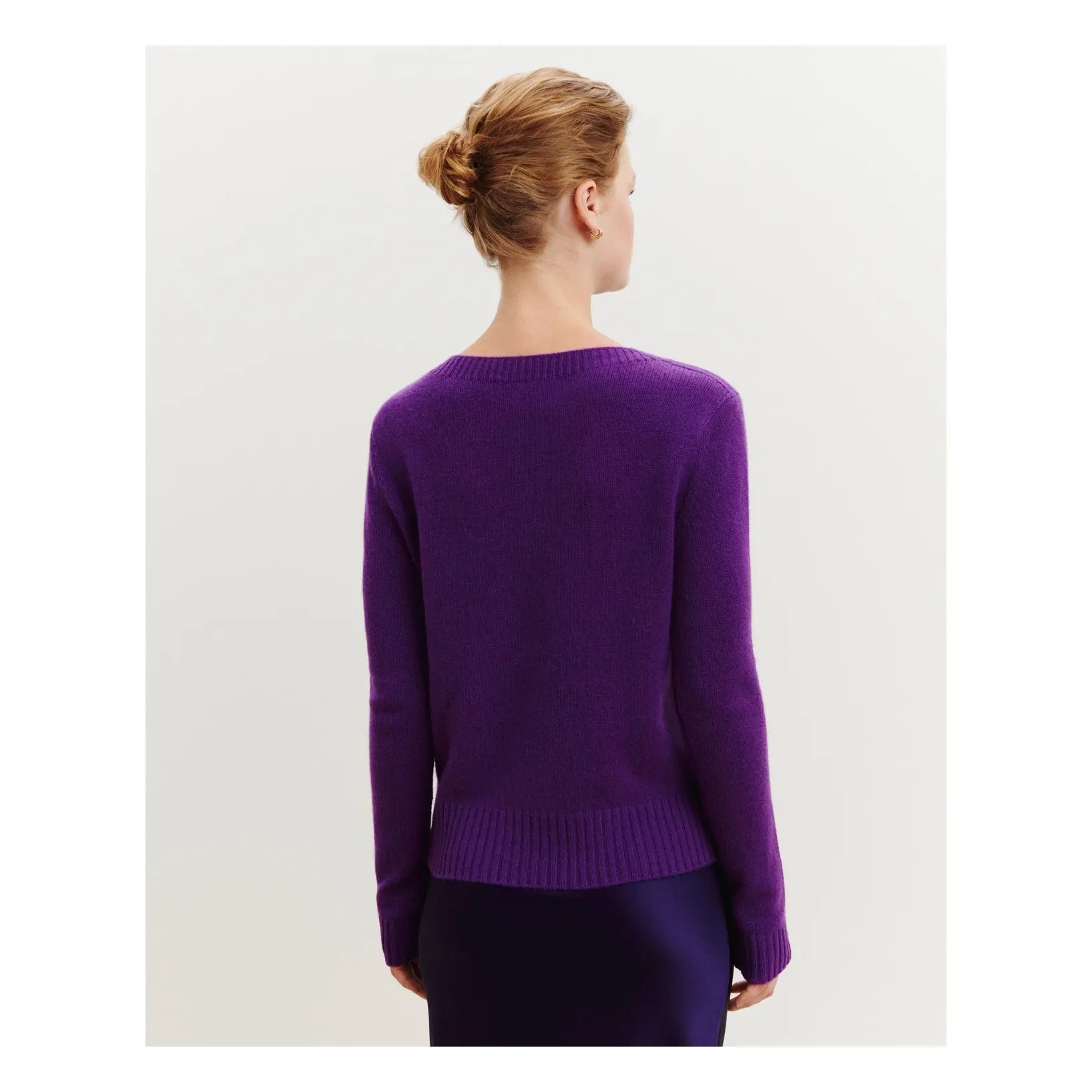 Bompard - Léa Kaşmir Kazak | Mor