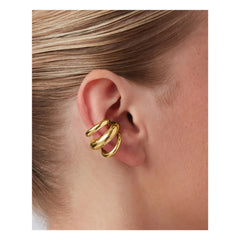 Jenny Bird - Triple Tome Earcuff | Altın