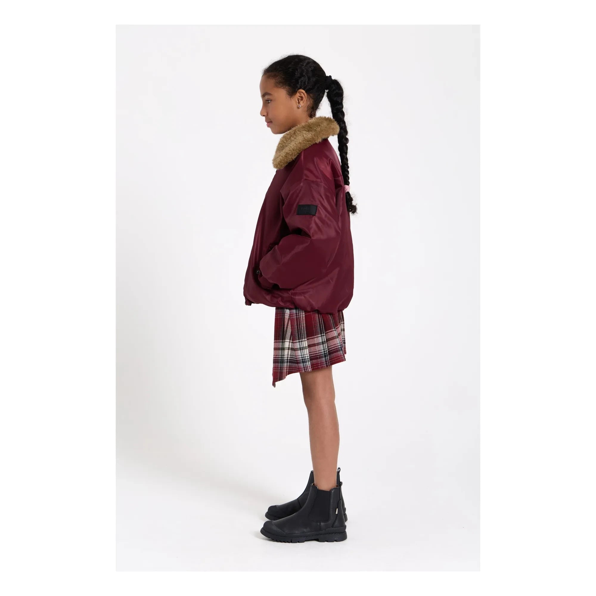 Finger in the nose - Aria Bomber Ceket | Aubergine