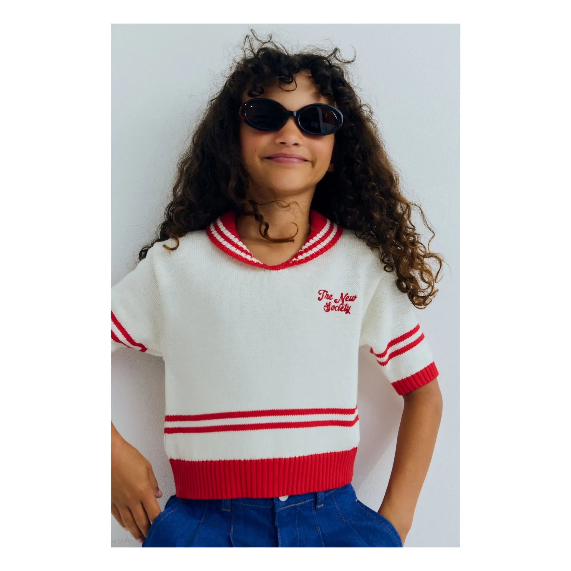 the new society - Begonia Triko Polo | Ecru
