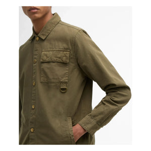 Barbour - Declan Patch Overshirt | Haki