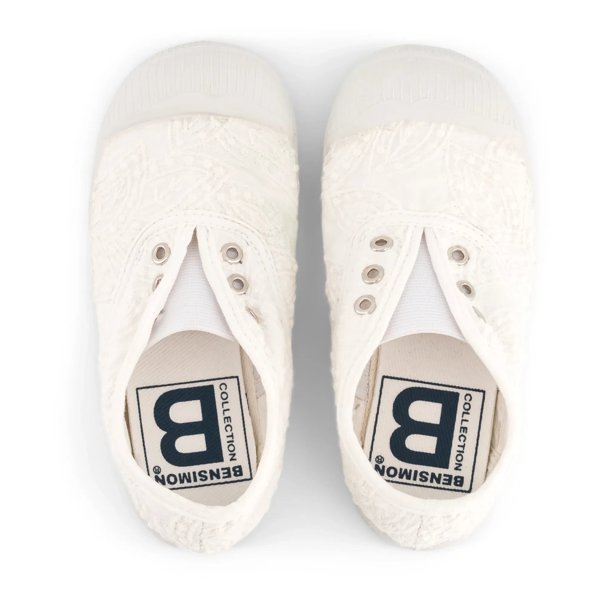 Bensimon - Tennis Elly Broderie Anglaise | Beyaz