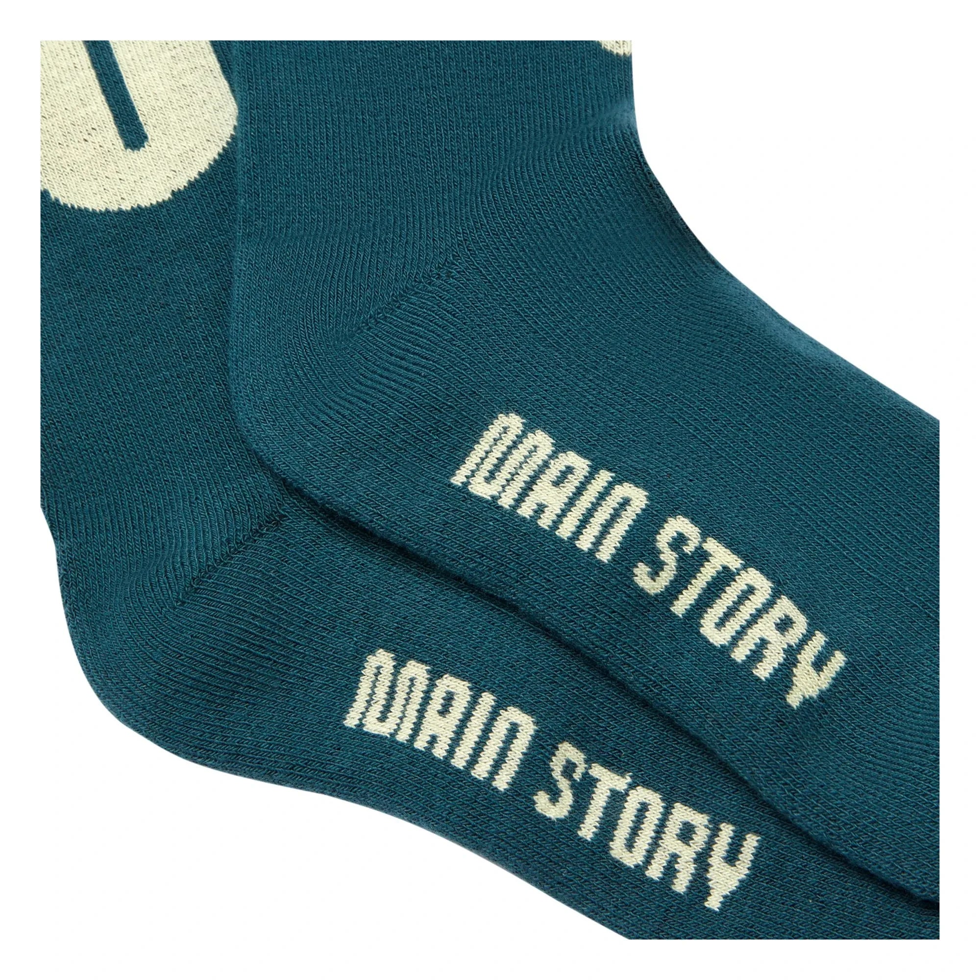Main Story - Logo çoraplar | Koyu yeşil