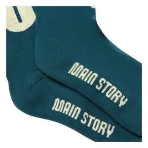 Main Story - Logo çoraplar | Koyu yeşil