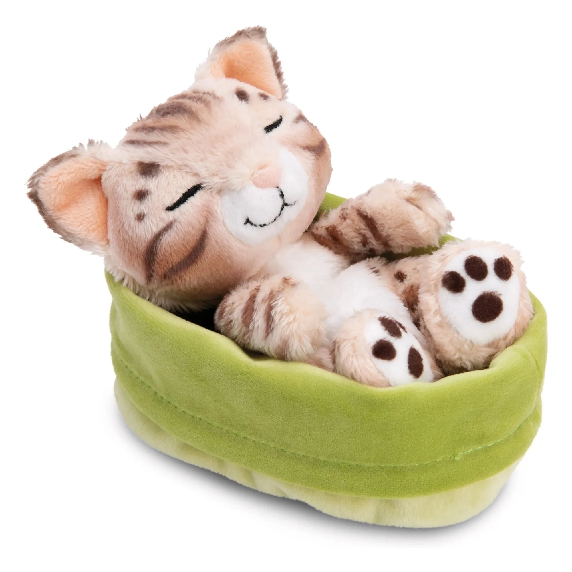 Nici - Bengal kedi peluş - Sleeping Pets | Açık kahverengi