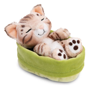 Nici - Bengal kedi peluş - Sleeping Pets | Açık kahverengi