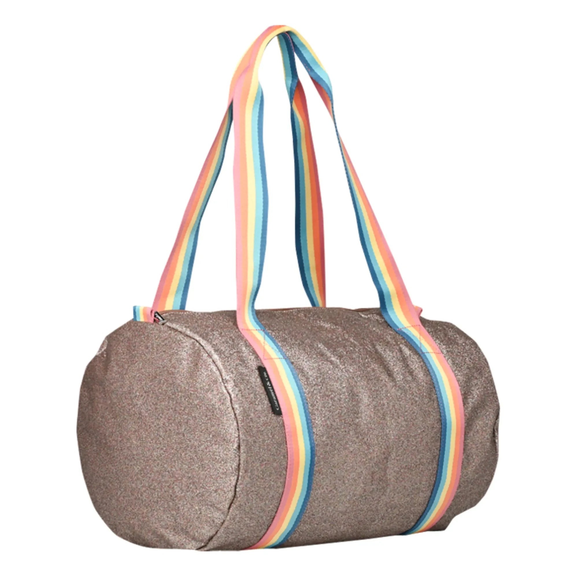 Caramel & Cie - Glitter Hafta Sonu Çantası | Bakır kırmızı