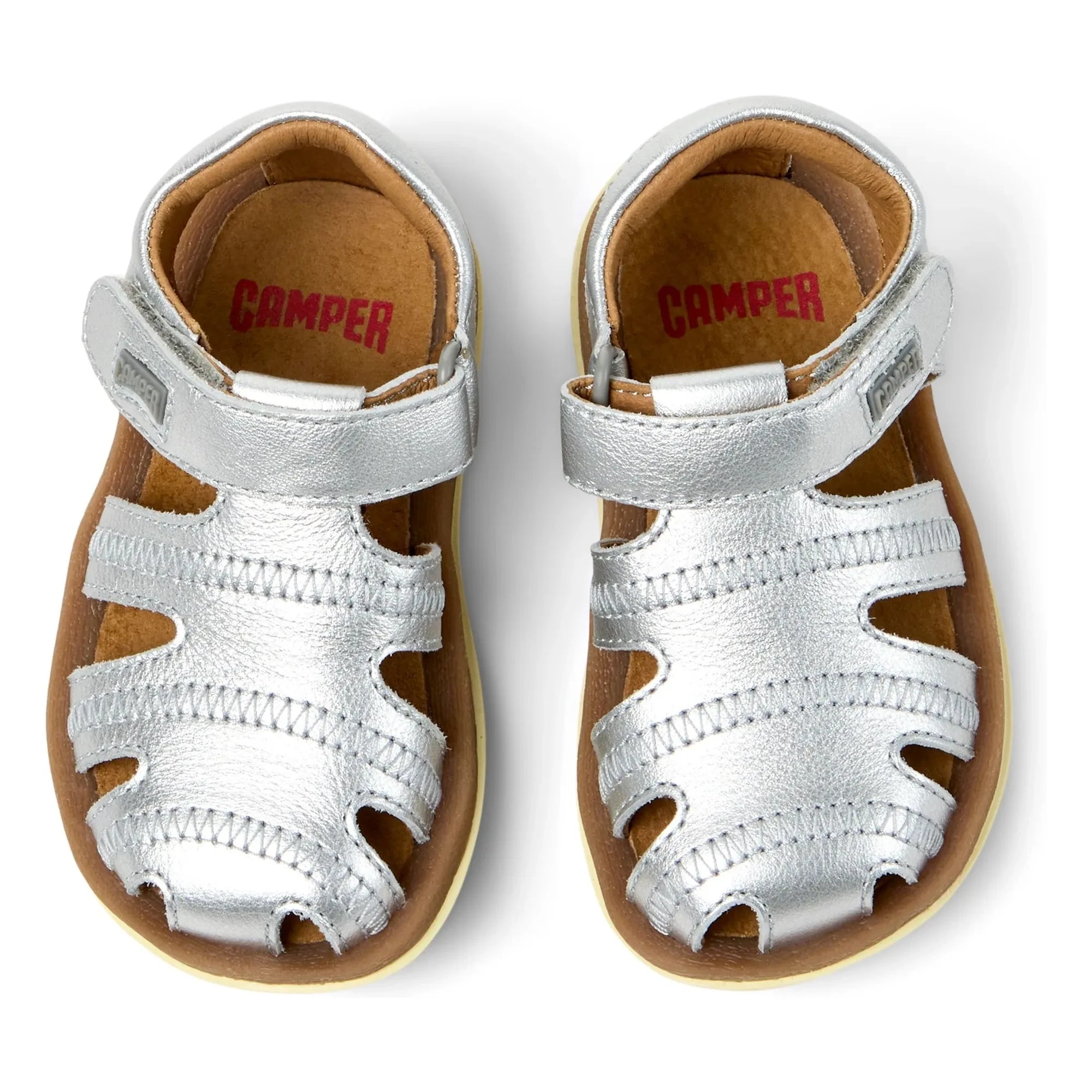 Camper - Bicho Bebek Sandaletleri | Gümüş
