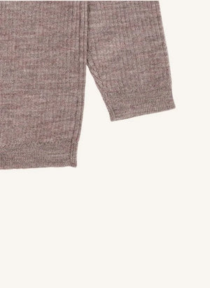 Copenhagen Colors - كنزة كلاسيكية من صوف ميرينو | Taupe Brown