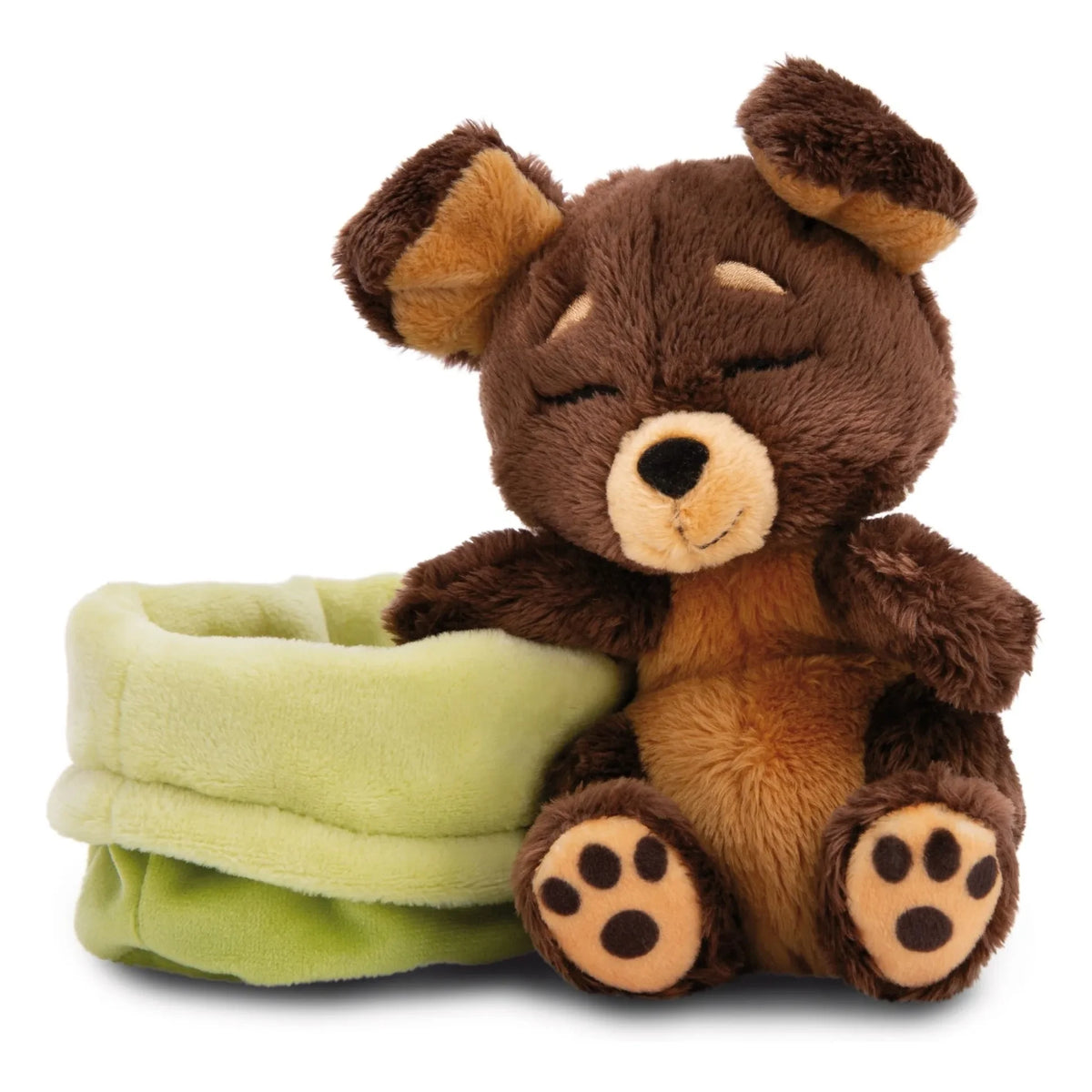 Nici - Uyuyan Evcil Hayvanlar Peluş Köpek | Kahverengi