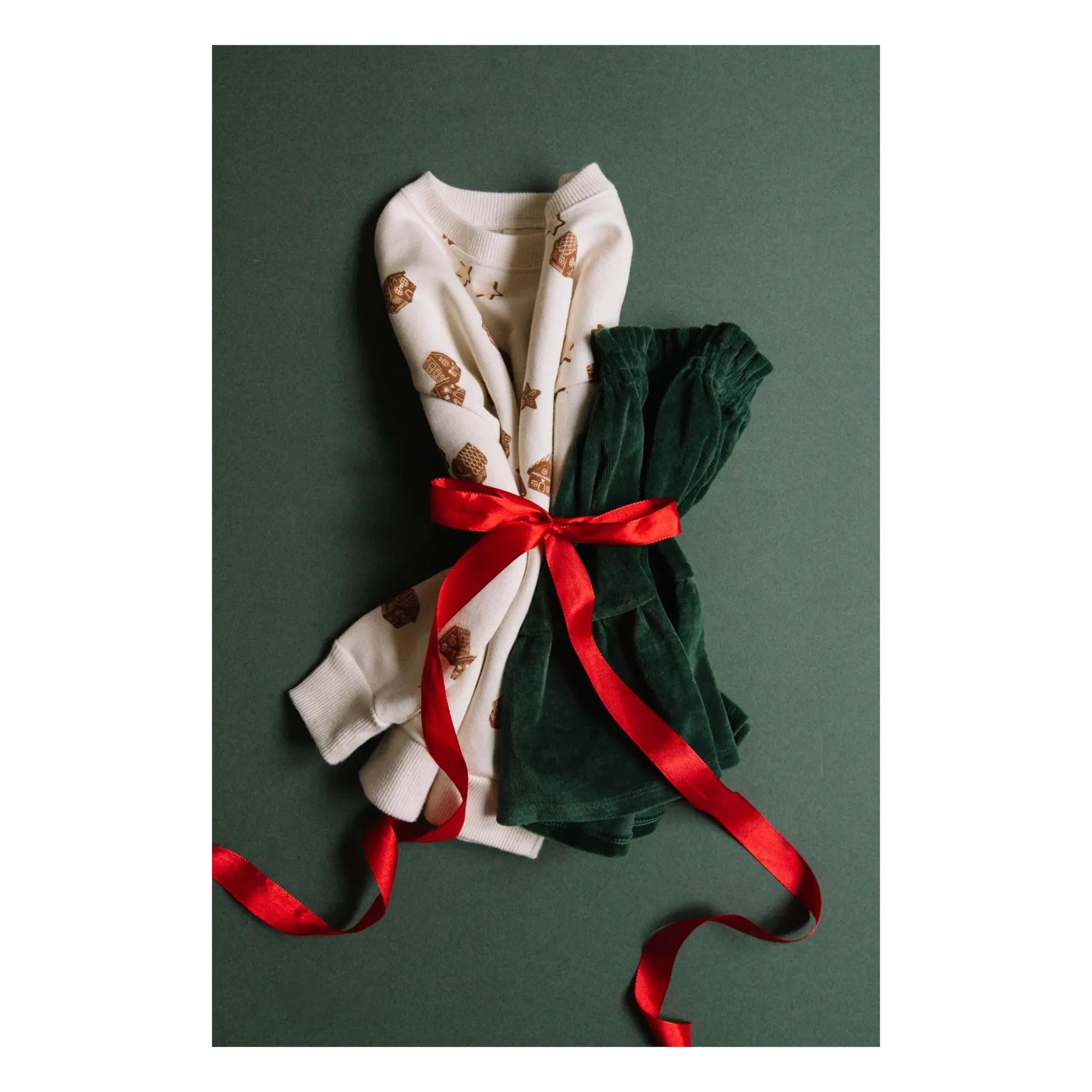 Studio Bohème - Noel Ayısı Sweatshirt Organik Pamuk | Ecru