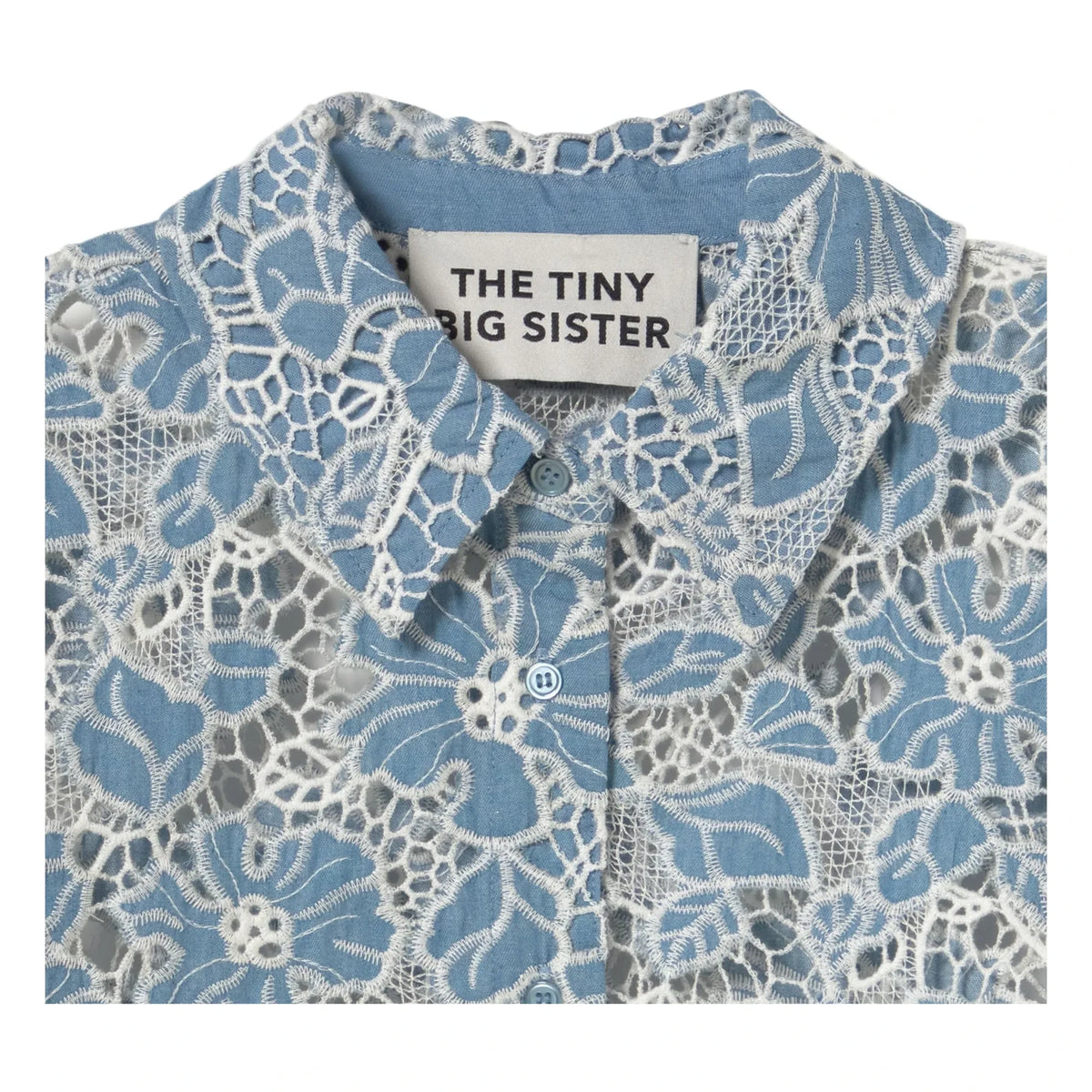 The Tiny Big Sister - Pamuklu gömlek | Mavi