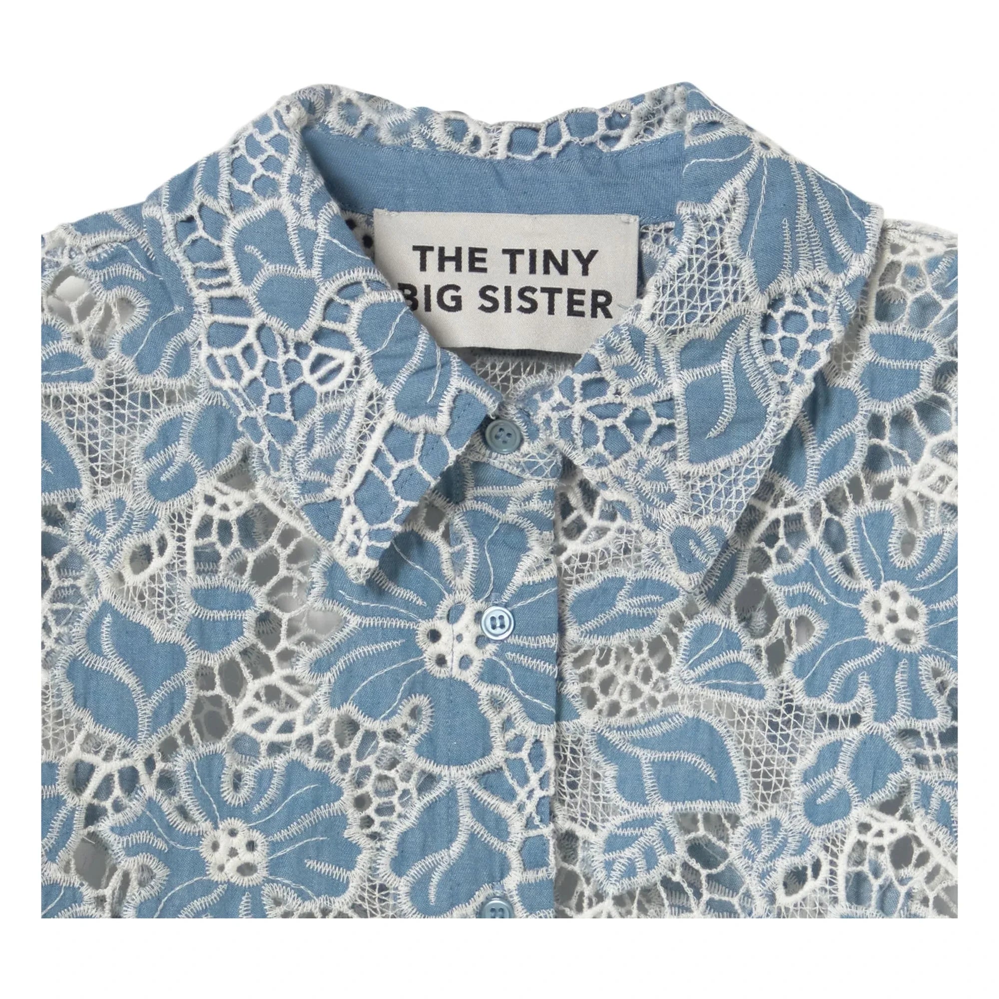 The Tiny Big Sister - Pamuklu gömlek | Mavi