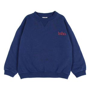 Búho - Búho organik pamuklu sweatshirt | Lacivert