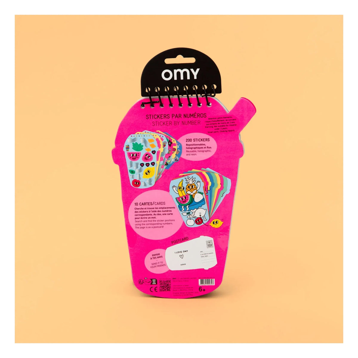 Omy - Bubble Tea Çıkartmalı Etkinlik Kitabı