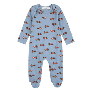 Bobo Choses - Cars | Mavi Lange Pijama ve Slopet Seti