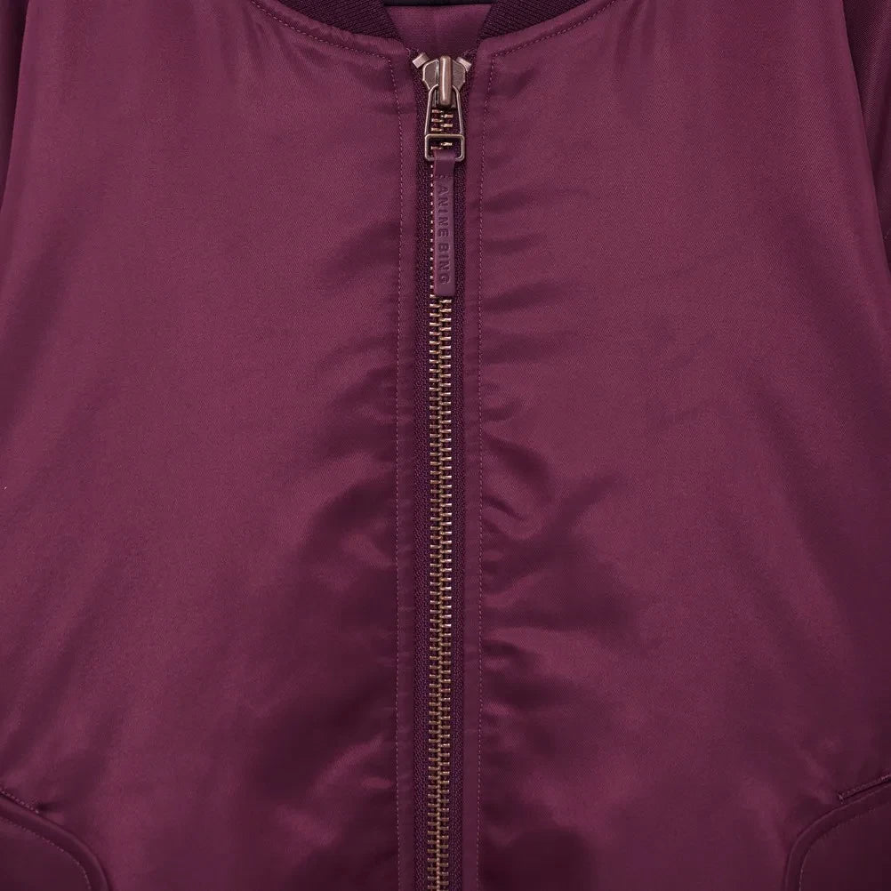 Anine Bing - Bomber Leon | Bordo