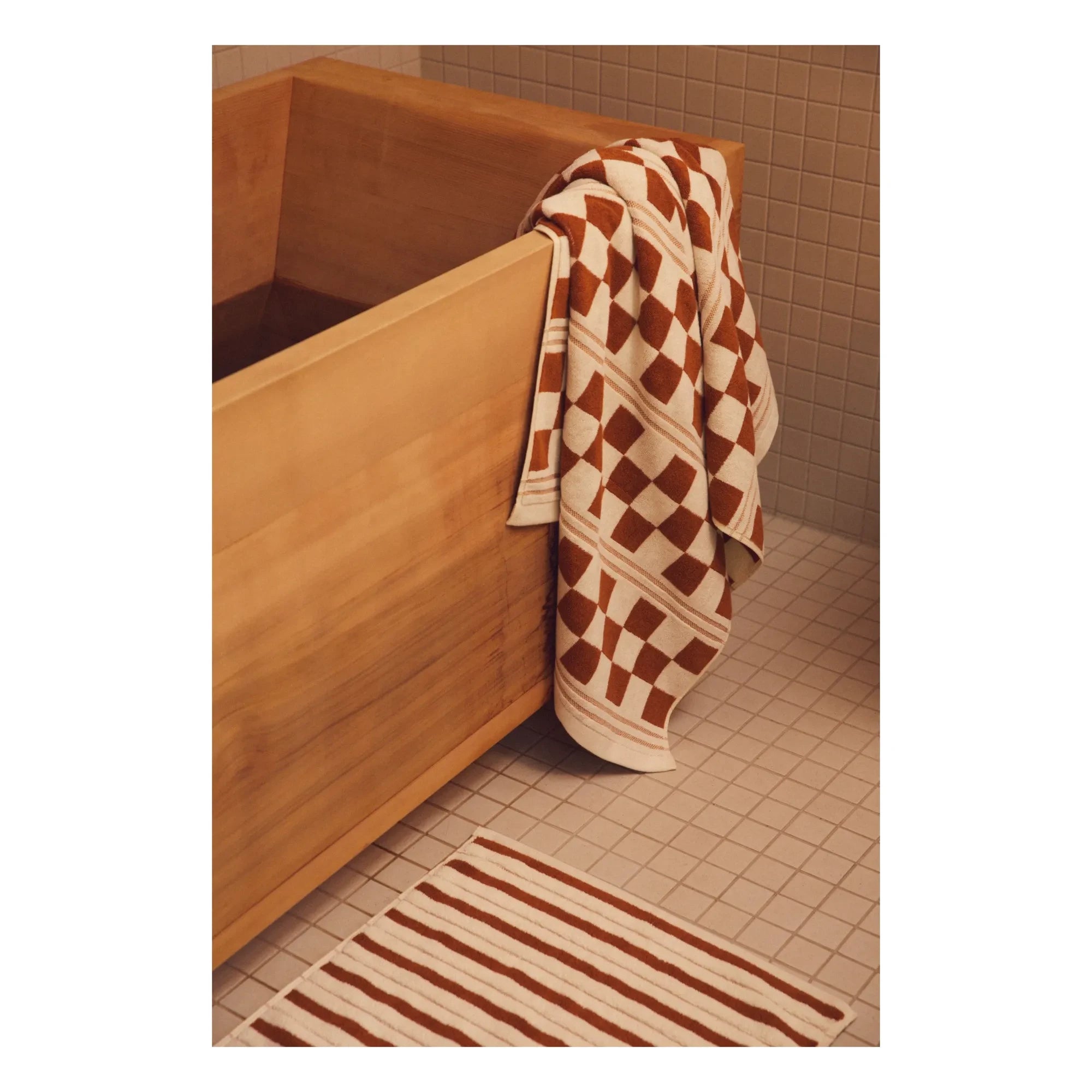 Baina - Busby banyo havlusu | Terracotta