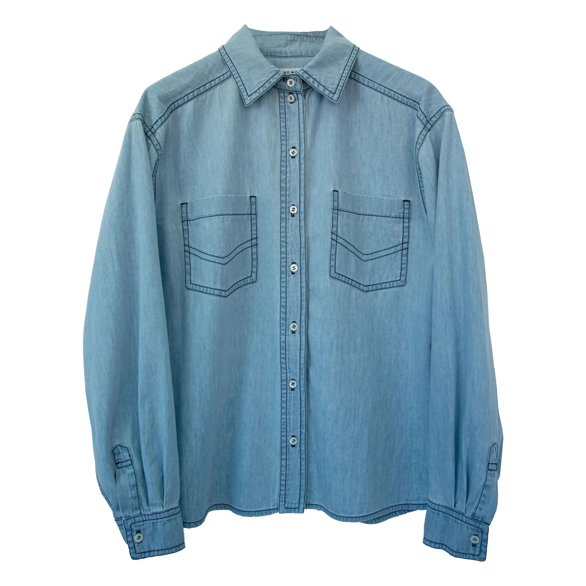 THEAVANT - Love Light Denim Gömlek | Mavi