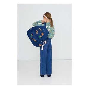 Tinycottons - Mavi Denim Sırt Çantası