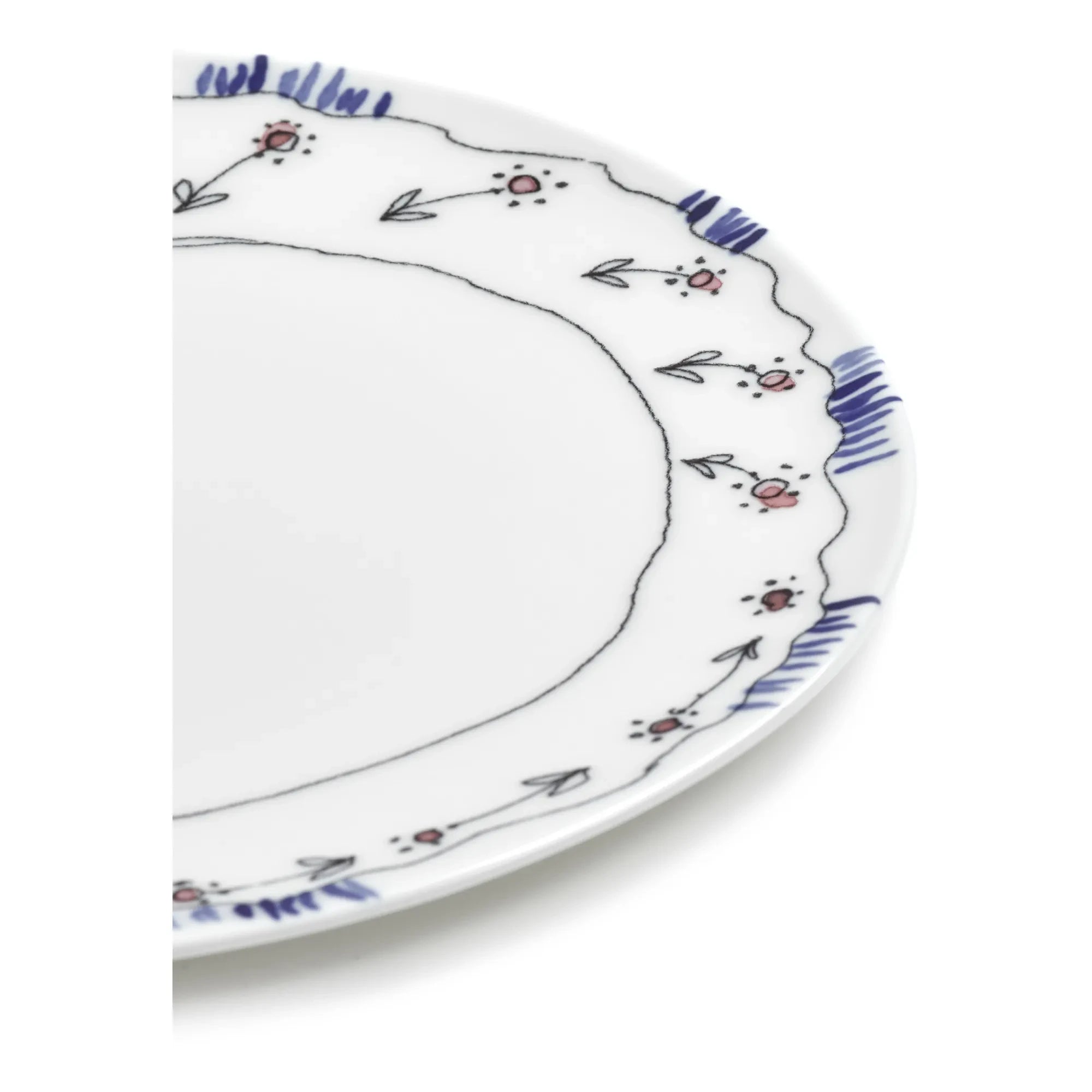 Serax - Anemone tabaklar, Marni için Serax - 2'li Set | Süt