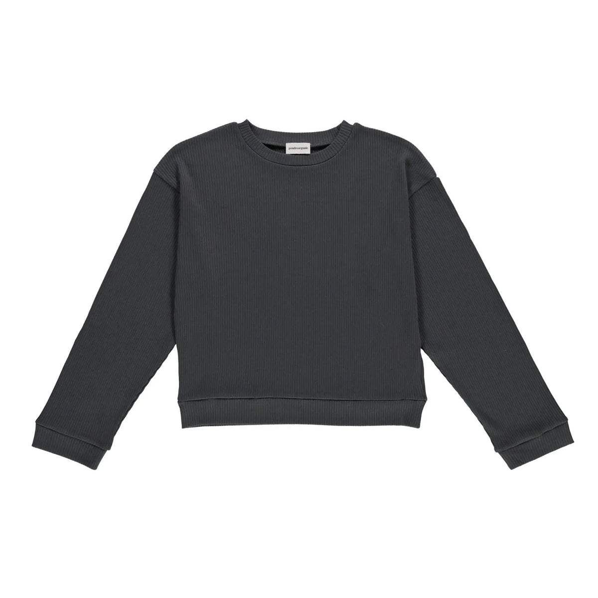 Poudre Organic - Oolong Jersey Tişört | Siyah