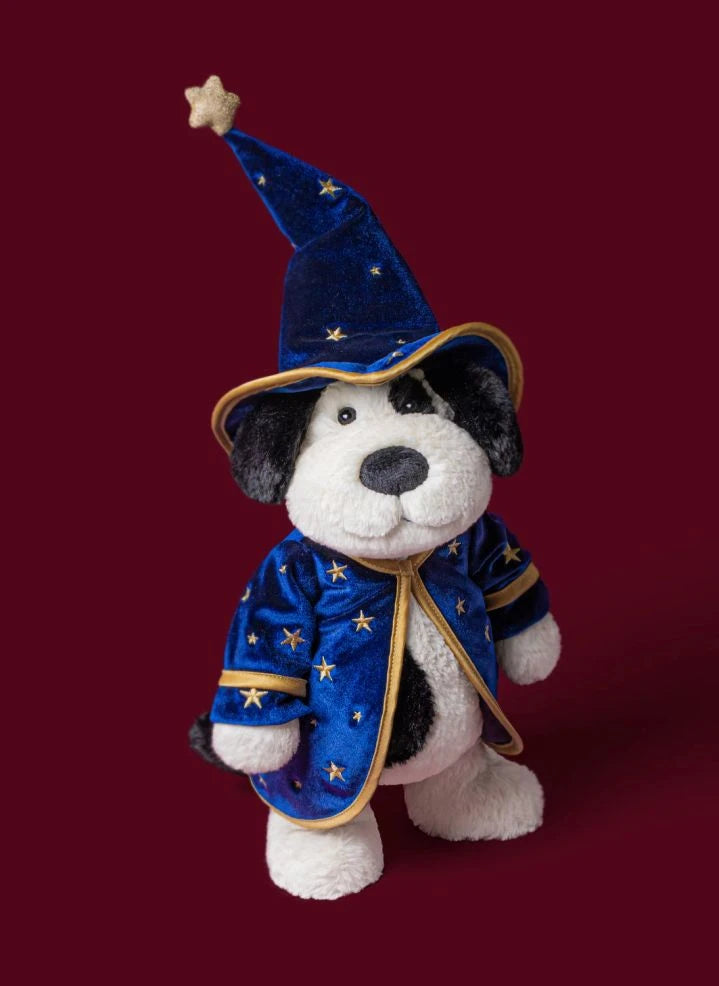 Jellycat - Rufferty Puppy 'Wizard' دمية محشوة أصلية