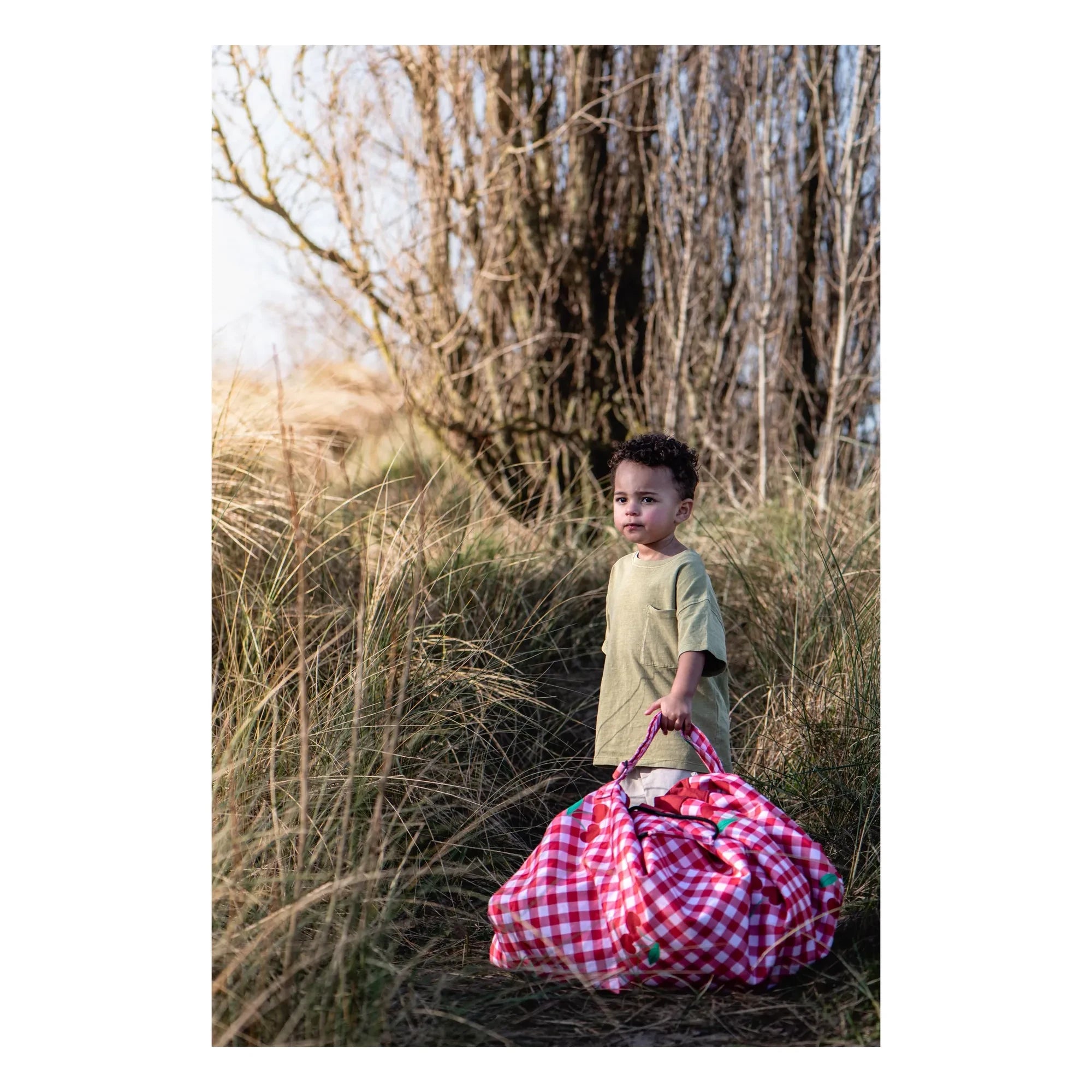 Play and Go - Noomad Outdoor Play Bag / Mat - Piknik | Kırmızı