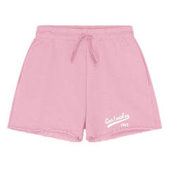 Cos I Said So - Kesik Logo Jogger Şort Organik Pamuk | Pembe
