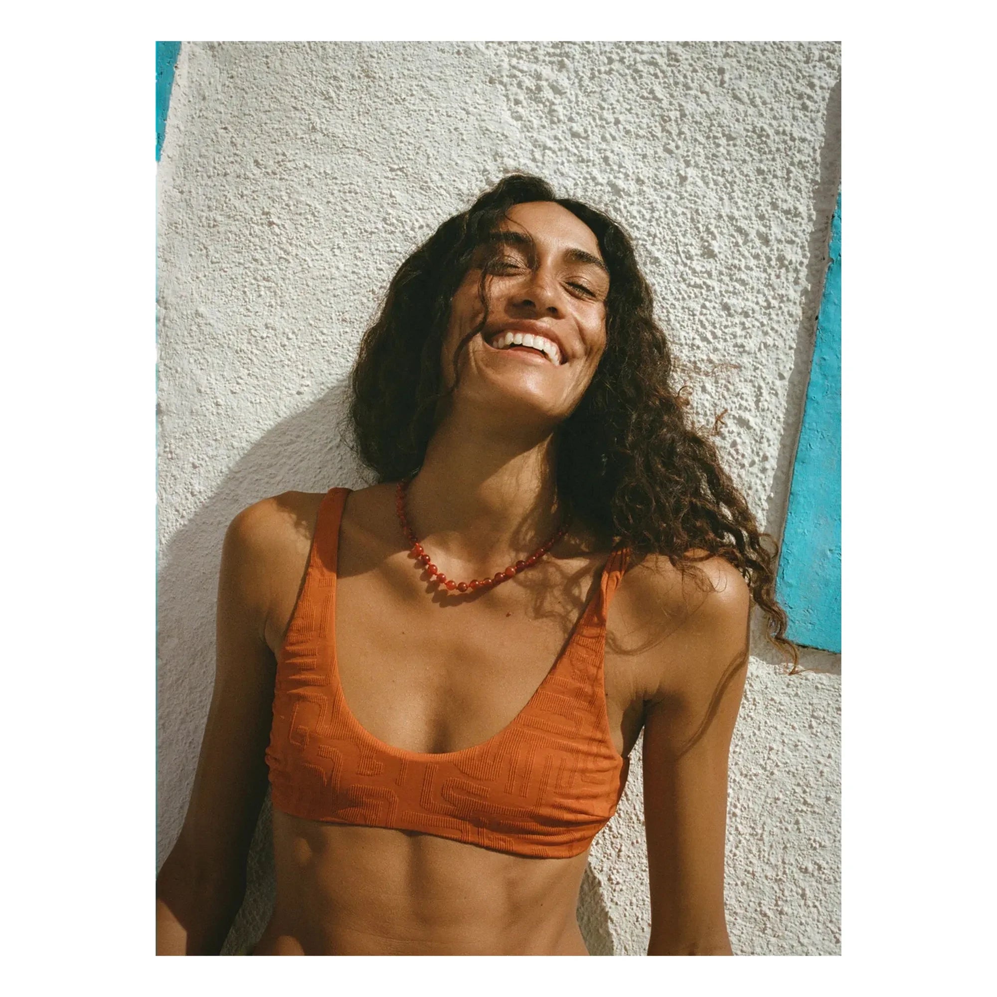 Soleil Soleil - Flo Jersey Üst | Terracotta