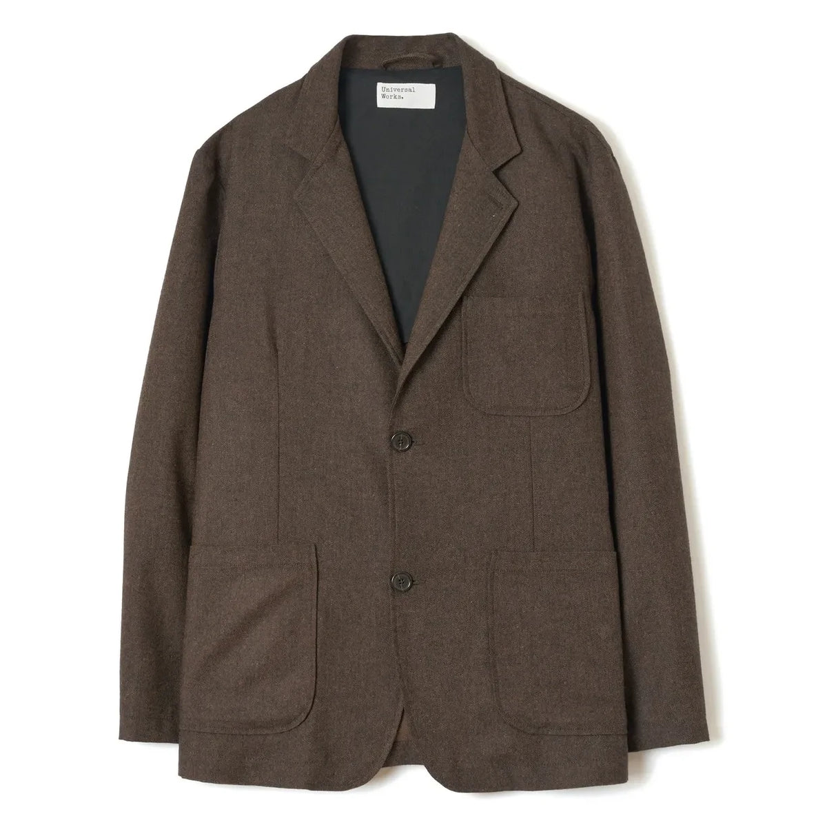 Universal Works - Pamuk Blazer | Koyu Kahverengi