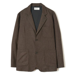 Universal Works - Pamuk Blazer | Koyu Kahverengi