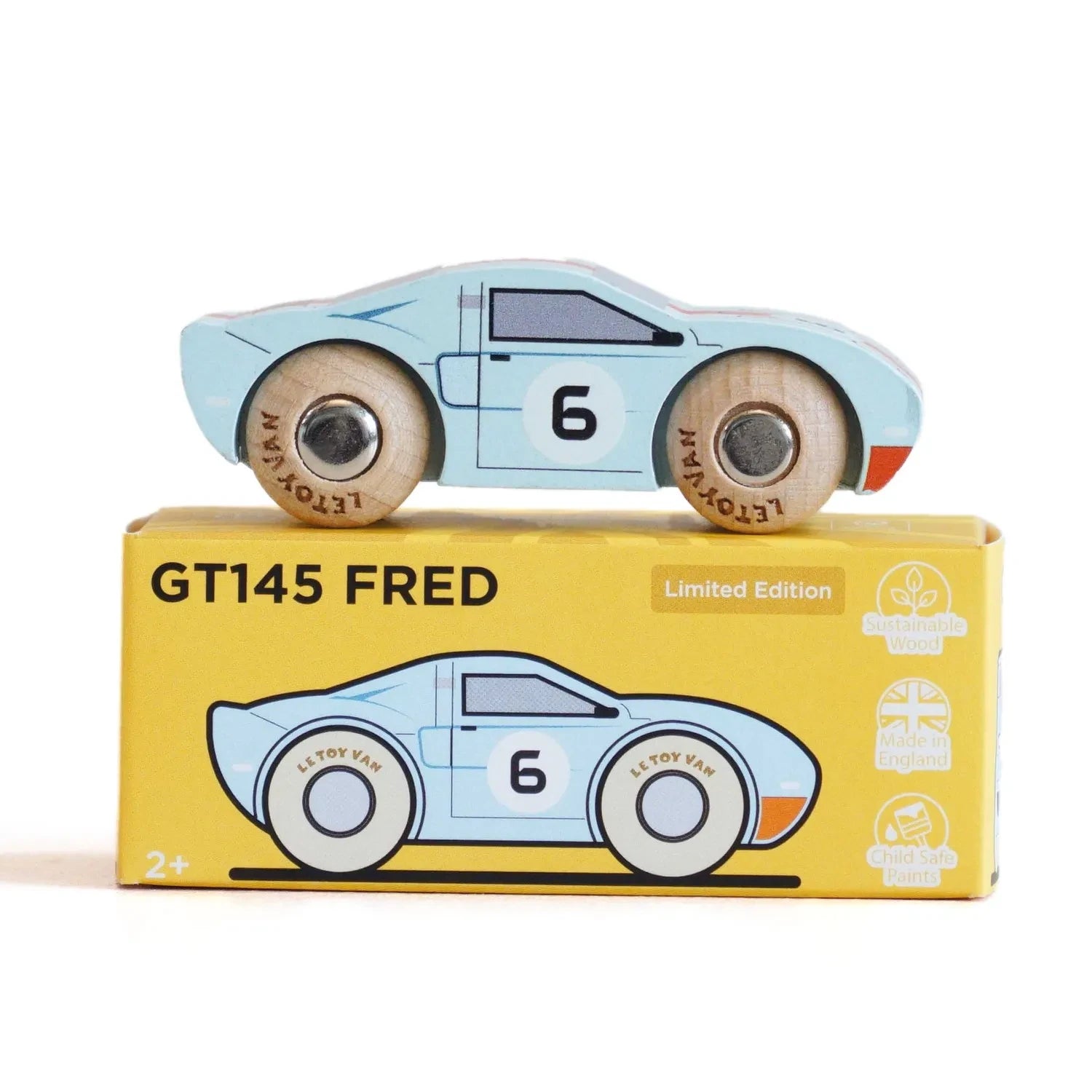 Le Toy Van - Fred's Car | Açık Mavi